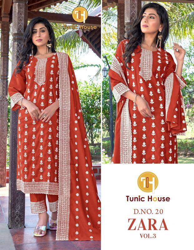 Tunic house zara vol-3 Designer kurti suppliers in Kolkata